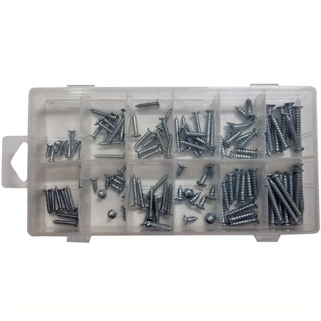 Blue Donuts Screw Assortment Kit, Screwdriver Needed, Variety of Sizes, 120 Piece BD3536220